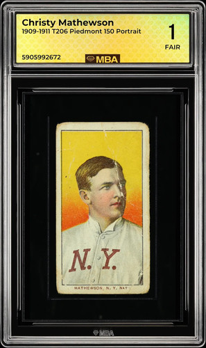 1911 t206 christy - 1911, mathewson