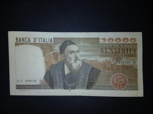 20000 lire tiziano - 20000,