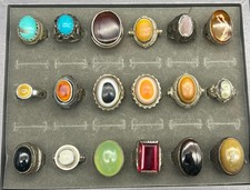 Lotto 18 Anelli Argento