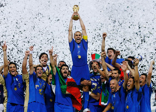 Maglia italia mondiale 2006 - 2006, su