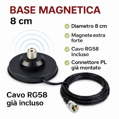 Mini base magnetica ultraforte - mini,