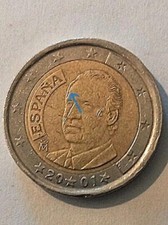 Euro spagna 2001 escrescenze - euro,