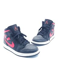 Nike Air Jordan 1 Mid Siren Red 2020 Women's Size 6.5 BQ6472-004