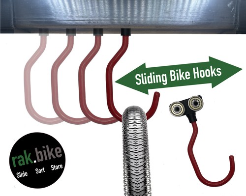 Ganci bici scorrevoli per - ganci,