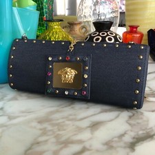 GIANNI VERSACE Studded Denim