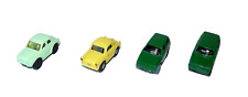 LOTTO 4 modellini auto MICRO CAR cm 4 - autobianchi renault volvo - kinder