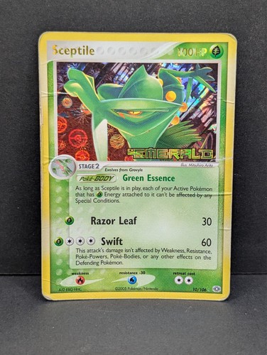 Sceptile timbro smeraldo - ex,
