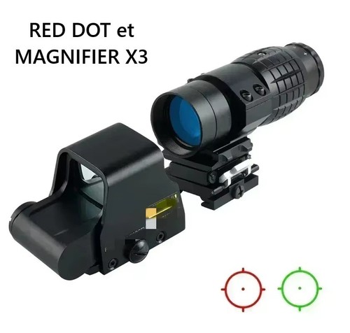 Pack red dot holographique - dot, et