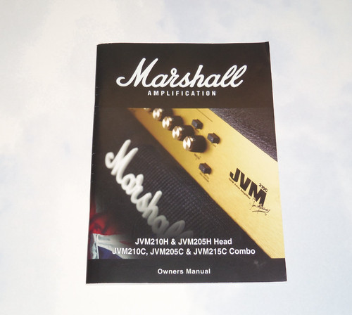 Manuale proprietario marshall - manuale,