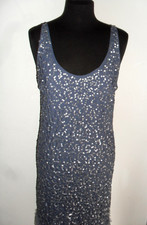 VESTITO LIU JO Tg. 44 CON MERLETTO E PAILLETTES RICAMATE PREZZO AFFARE  PERFETTO