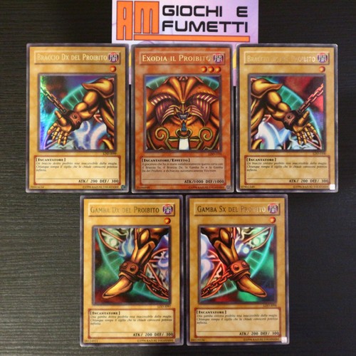 Lotto carte exodia - lotto, 5