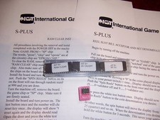 IGT S+ S-Plus slot machine RAM