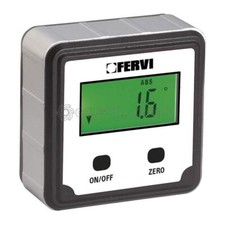 LIVELLA QUADRA DIGITALE 0 - 90° INCLINOMETRO MISURATORE MAGNETICO FERVI L080
