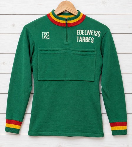 Maglia ciclismo lana edelweiss - maglia,