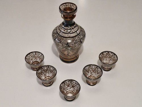 Set liquore vintage pittura - liquore,