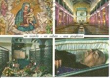 San Giovanni Rotondo (FG) Cripta e Tomba Padre Pio, Crypte et Tombeau, 2 cart.