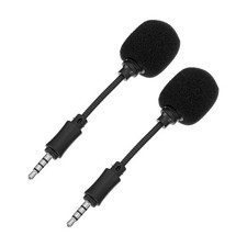  2 PCS Microfono Lavalier Per