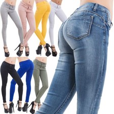 Jeans donna pantaloni skinny
