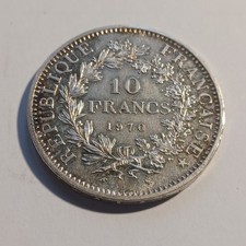 Francia Silver Coin 10 Franchi