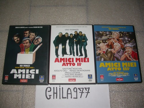 Dvd amici miei trilogia - dvd,