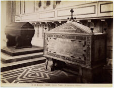 Monreale Palermo Duomo Tomba di Guglielmo II Foto albumina Incorpora 1880c L895