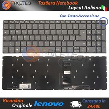 Tastiera italiana grigia per
