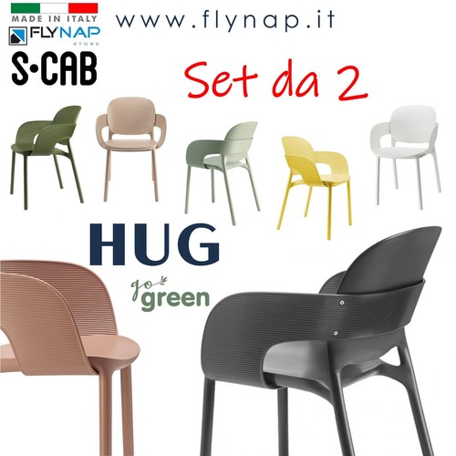 Scab design set sedie - 2,