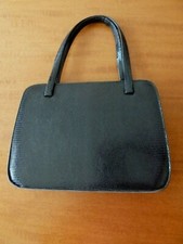 BORSA ANNI 50 RETTILE NERO
