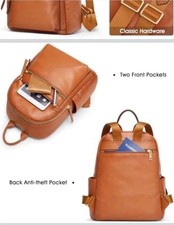 Zaino Kattee in pelle