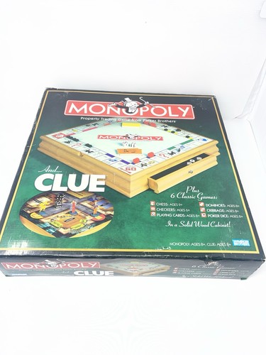 Monopoly clue 6 giochi - 6,