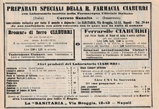 Pubbl 1914 regia farmacia - 1914,