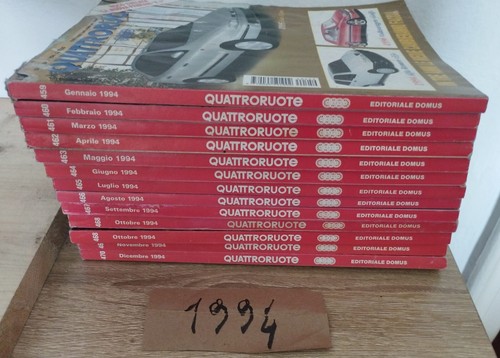Riviste quattroruote 1994 - quattroruote,