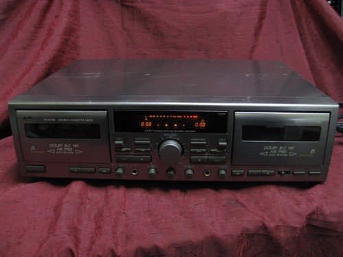 Jvc w709 lettore cassette - lettore,
