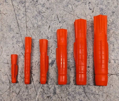 Tassello plastica tri - plastica,