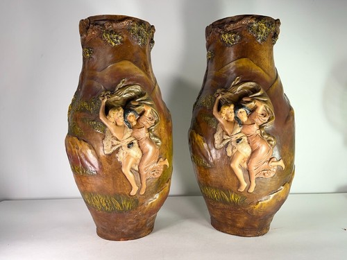 Vasi art nouveau ceramica