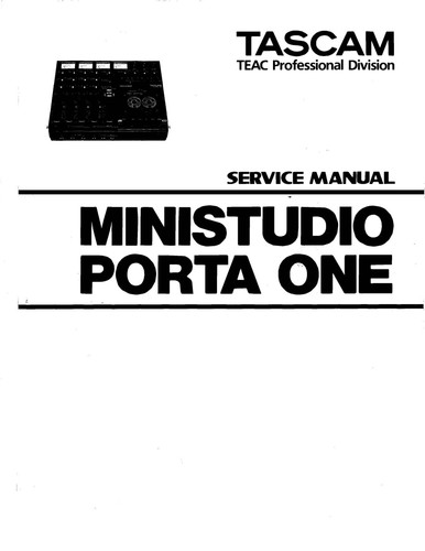 Tascam ministudio porta - porta,