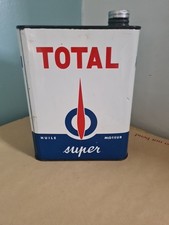 TOTAL SUPER Oil Can - Vintage