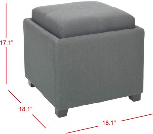 Safavieh harrison pouf - safavieh,