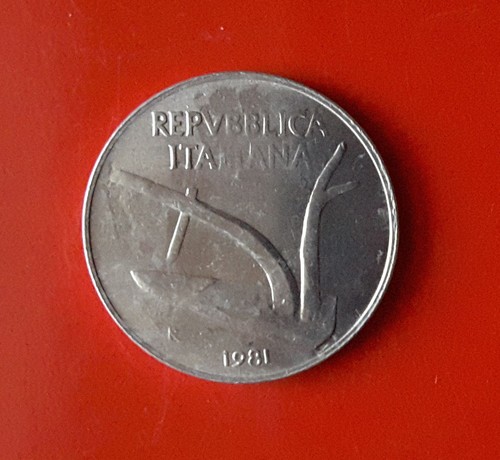 Lire 1981 errore poco - 10,