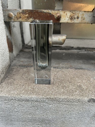 Vaso sommerso grigio vetro - sommerso,