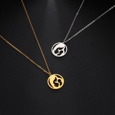 Collana con ciondolo mamma e