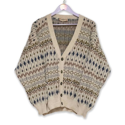 Cardigan vintage 100 lana - cardigan,