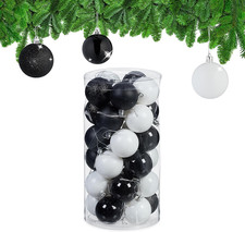 Palline Di Natale, Set Da 30 Palle Albero, Addobbi Natalizi, D: 6 Cm, in Plastic