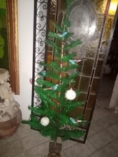 Antico Grande Albero Di Natale Addobbi Vintage primi 900