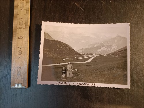 Foto storica pordoi - pordoi, agosto
