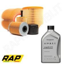 Kit Tagliando completo Volkswagen Tiguan 2.0 TDI 4 Filtri 5 Litri Olio Originale