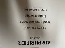 Samsung Purificatore d'aria Wind-Free 47 m² WIFI - AX47R9080SS/EU