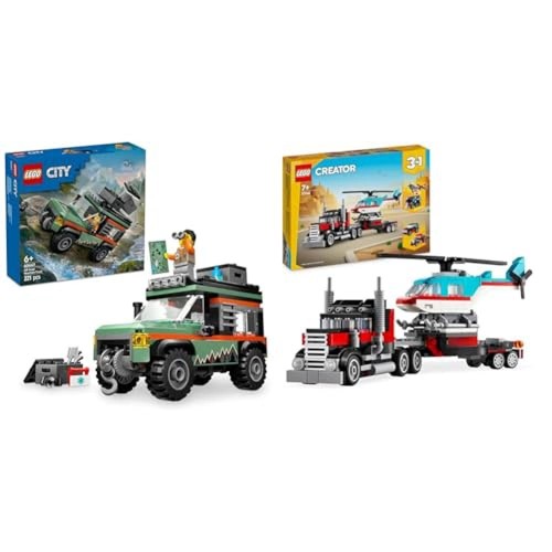 Lego city camion montagna 4x4 - camion,