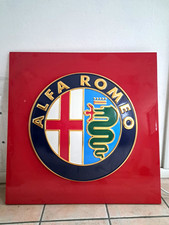 Insegna Vintage Alfa Romeo, su