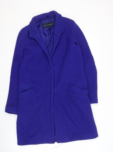 Cappotto donna lana blu - , french